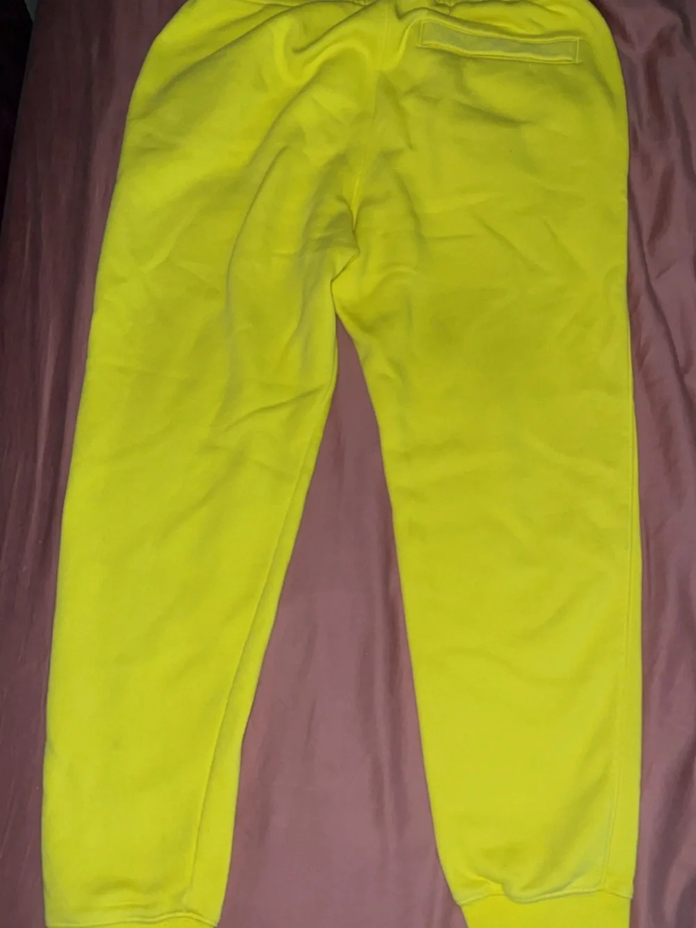 Nike Neon Yellow Men’s Fleece Joggers
